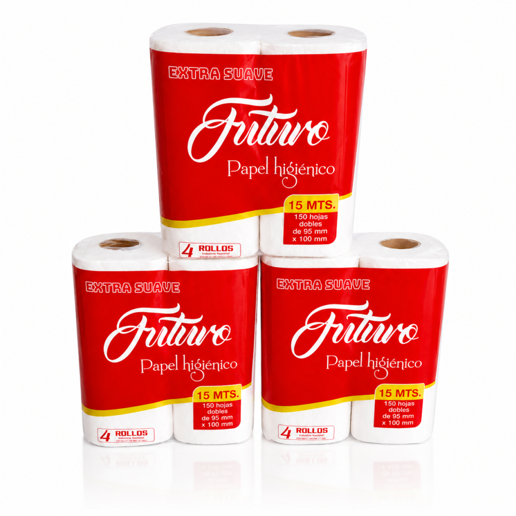 Papel Higiénico Futuro Extra Suave 4 Rollos | Calidad y Suavidad para tu Hogar