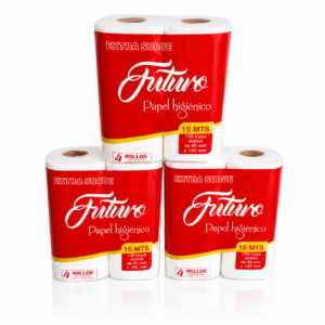 Papel Higiénico Futuro Extra Suave 4 Rollos | Calidad y Suavidad para tu Hogar